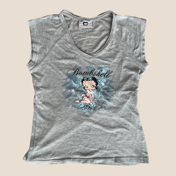 2007 Betty Boop Bombshell V-neck Top - Picture 2 of 3
